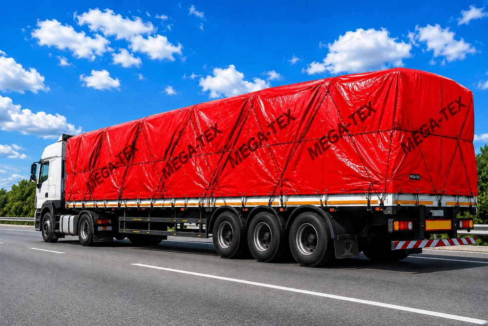 PVC 650 GSM Truck Tarpaulin