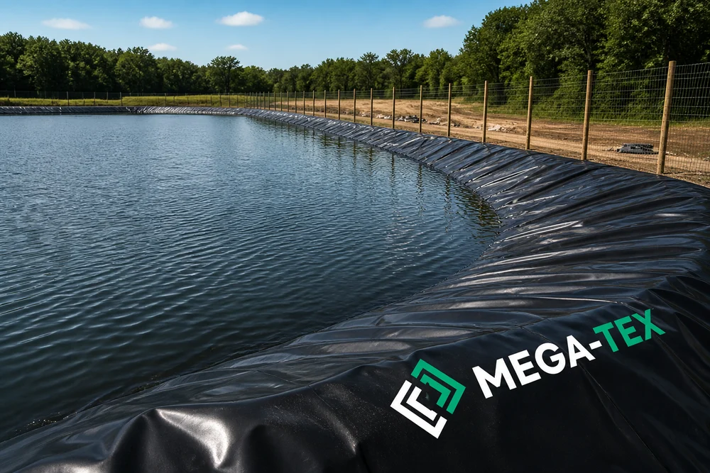 250 GSM HDPE POND LINER (BLACK)