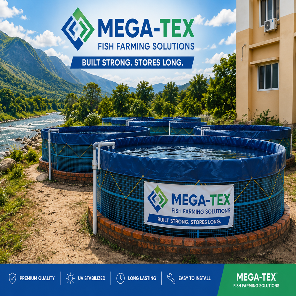 PVC 650 GSM BIOFLOC FARMING TANK