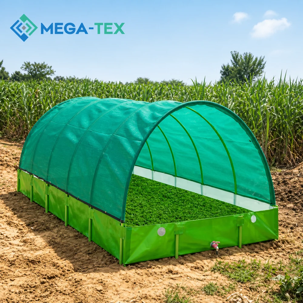 Hdpe 350 Gsm Azolla Cultivation Growing Bed 10X04X01 ft
