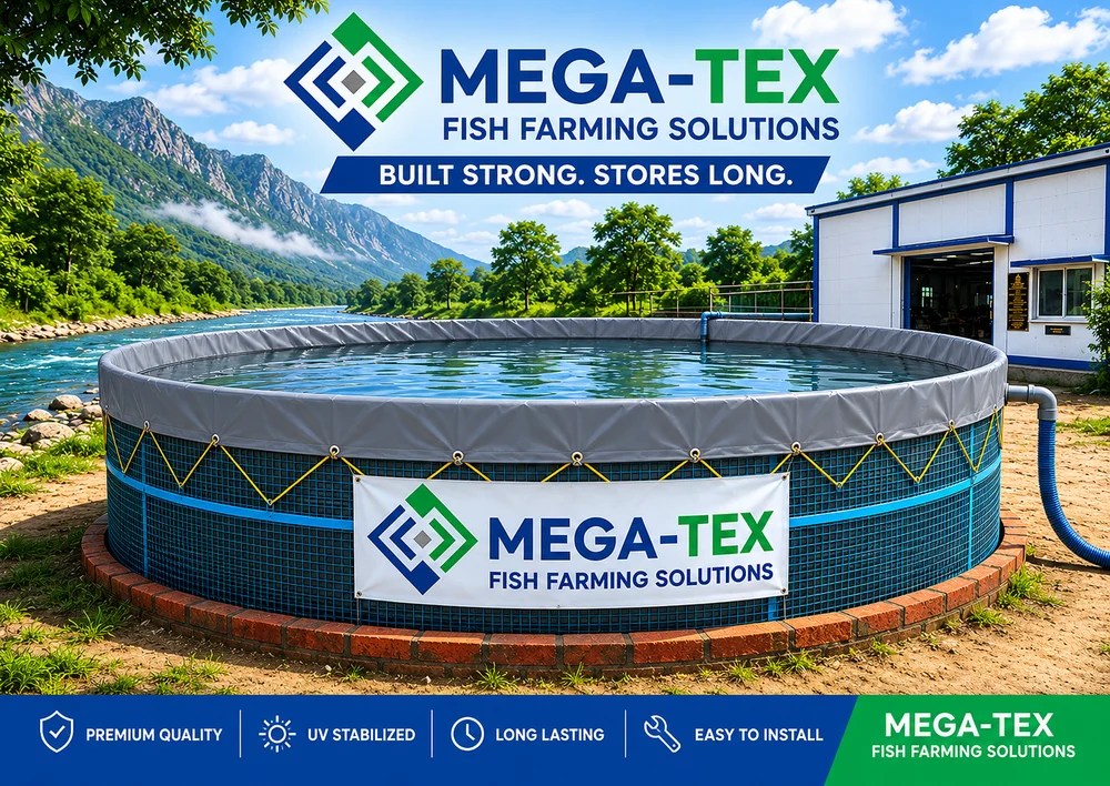 PVC 550 GSM BIOFLOC FARMING TANK