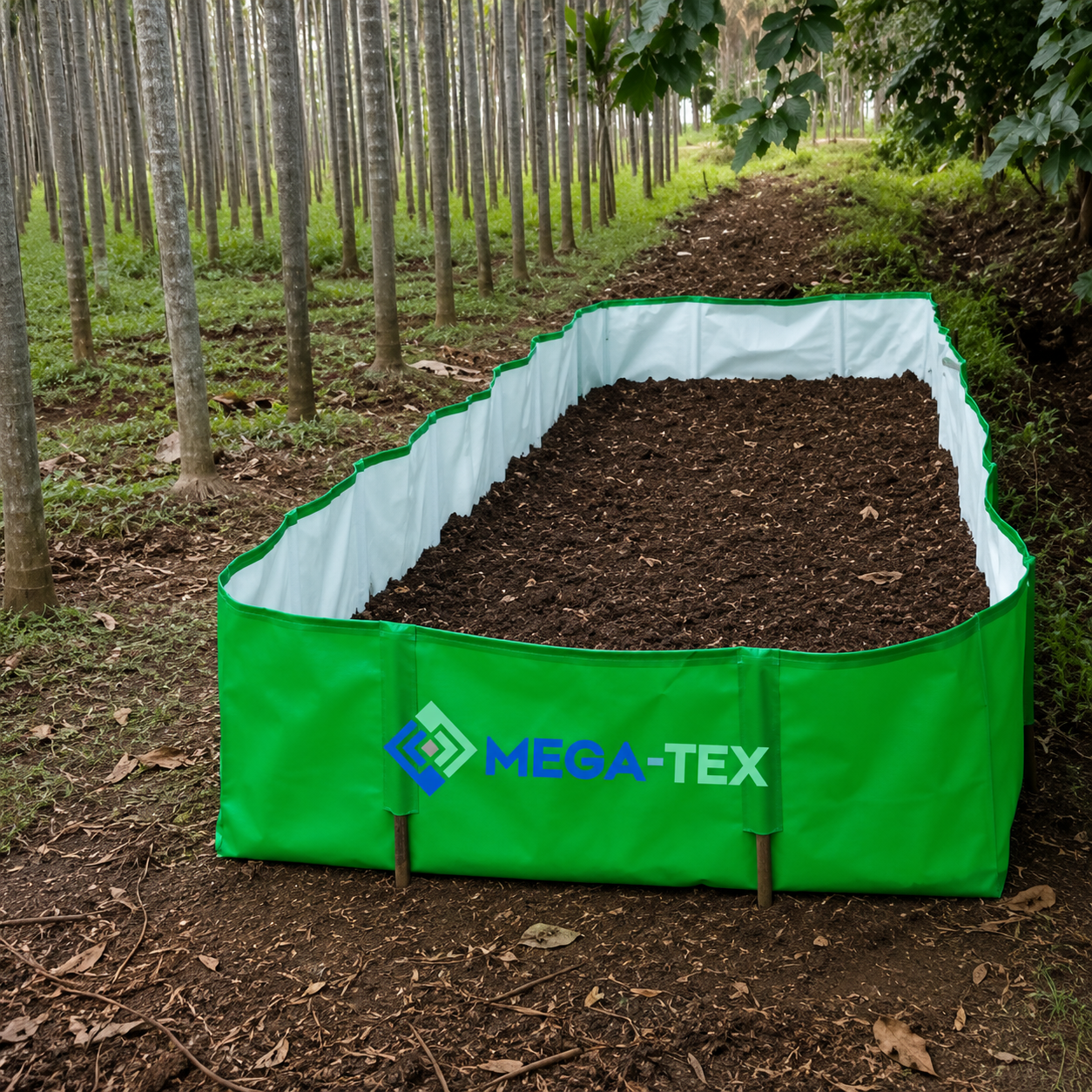 HDPE 250 GSM VERMI COMPOST MAKER BED 08X04X02 ft