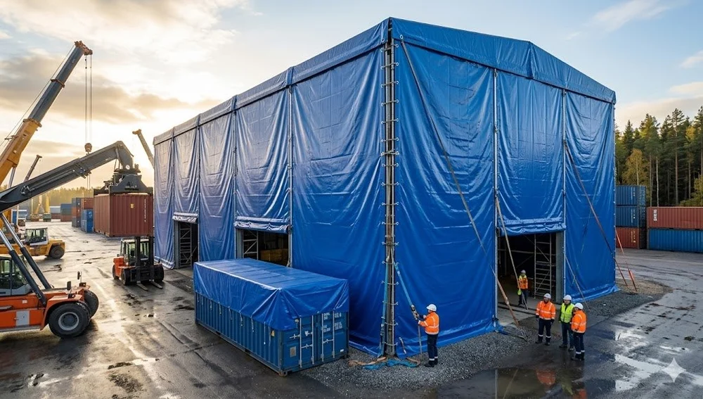 HDPE 190 GSM Commercial Tarpaulin