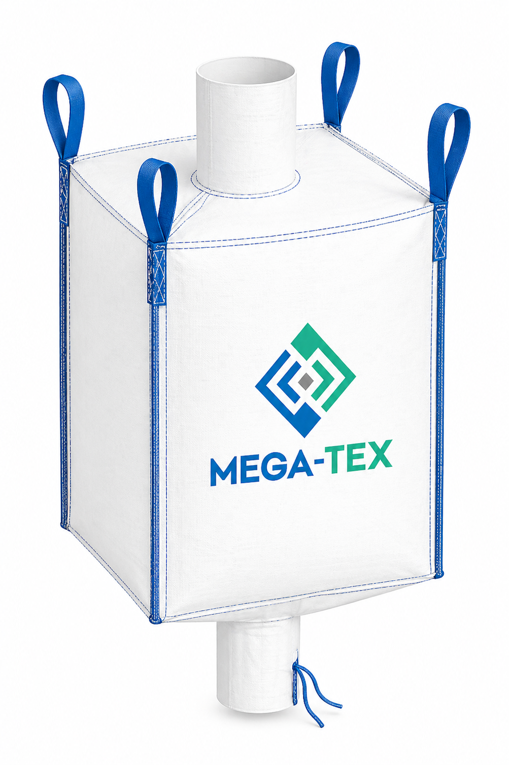 Top and bottom spout FIBC bag 3